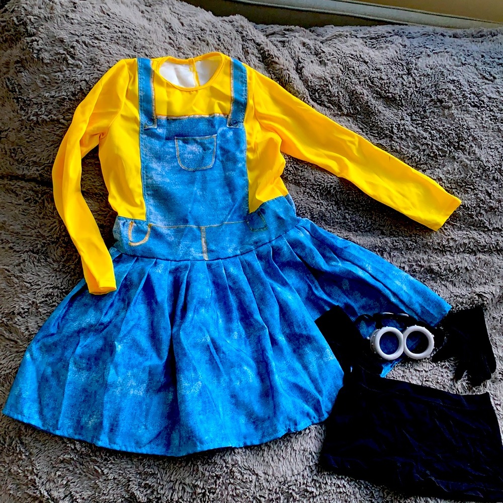 Girls Minions Halloween Costume